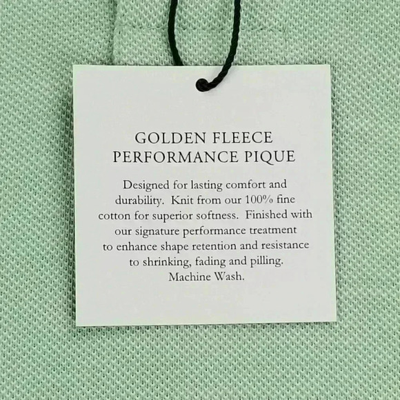 Brooks Brothers Slim Fit Size 2XL Embroidered Logo Green Cotton Performance Polo - Picture 6 of 10